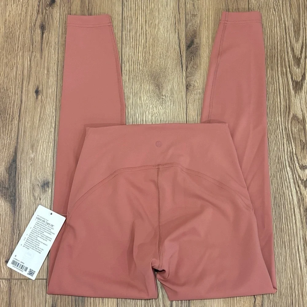 NWT Lululemon InStill HR Tight Leggings In Brier Rose 28